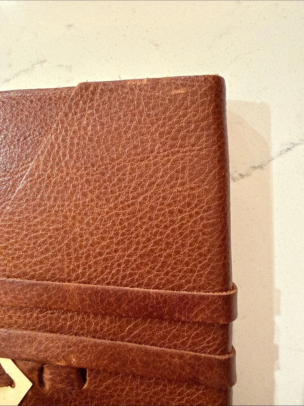 Manufactus leather bound journal